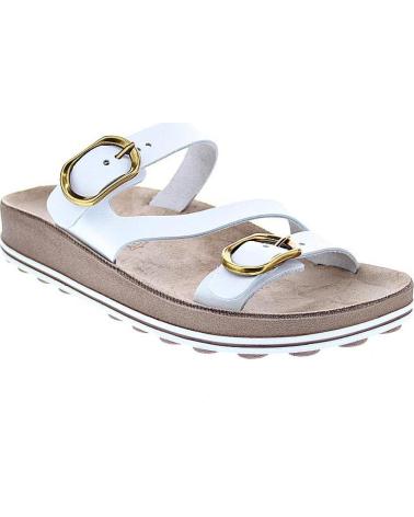 FANTASY SANDALS SANDALIAS MARTA CON HEBILLAS AJUSTABLES BLANCO