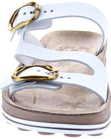 FANTASY SANDALS SANDALIAS MARTA CON HEBILLAS AJUSTABLES BLANCO
