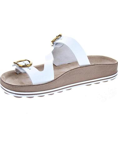 FANTASY SANDALS SANDALIAS MARTA CON HEBILLAS AJUSTABLES BLANCO
