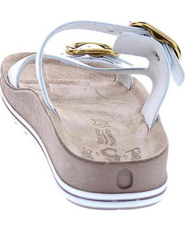 FANTASY SANDALS SANDALIAS MARTA CON HEBILLAS AJUSTABLES BLANCO