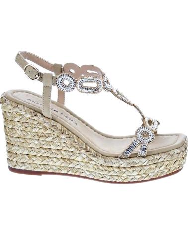 ALMA EN PENA SANDALIAS ALMA EN PENA V2651108 CON CUÑA BEIGE