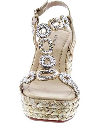 ALMA EN PENA SANDALIAS ALMA EN PENA V2651108 CON CUÑA BEIGE
