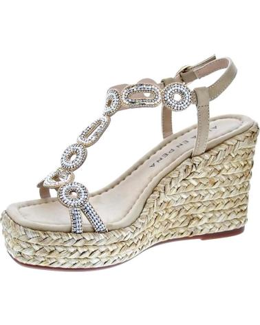ALMA EN PENA SANDALIAS ALMA EN PENA V2651108 CON CUÑA BEIGE