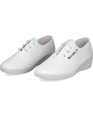 L&R SHOES ZAPATILLAS DE LONA AEROLIFE 200 CON CUÑA BLANCO