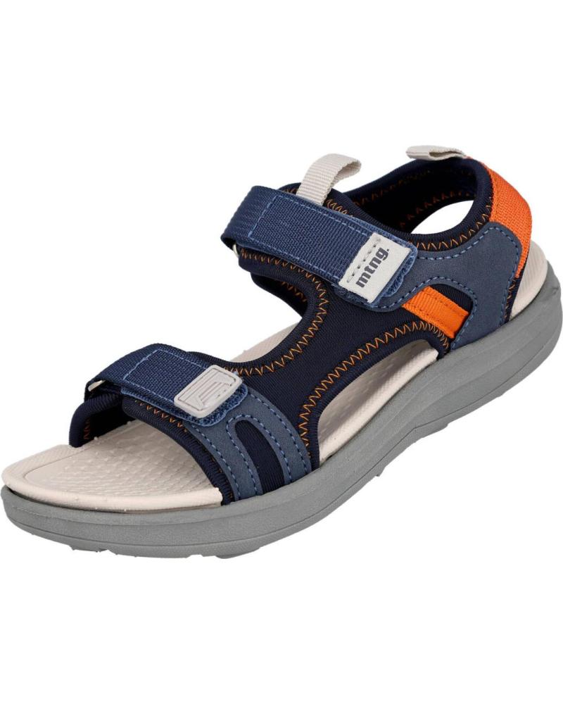 MTNG SANDALIAS DEPORTIVAS INFANTILES AJUSTE VELCRO MARINO