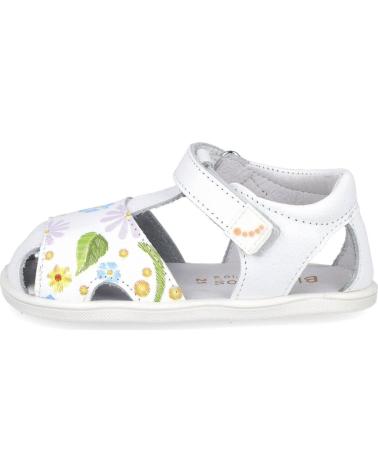 CRIOS SANDALIAS INFANTILES BLANDITOS BY CRIOS BAREFOOT ESTAMPADAS BLANCO