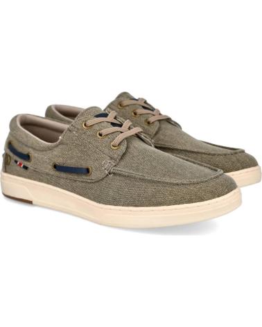 REFRESH ZAPATILLAS NÁUTICAS DE LONA REFRESH 175536 TAUPE