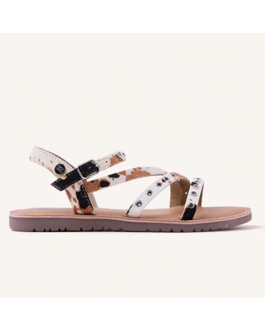 GIOSEPPO SANDALIAS GIOSEPPO 79266-KIMILILI CON ESTAMPADO ANIMAL VACA