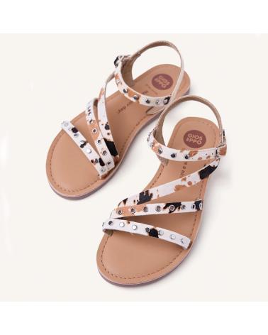 GIOSEPPO SANDALIAS GIOSEPPO 79266-KIMILILI CON ESTAMPADO ANIMAL VACA