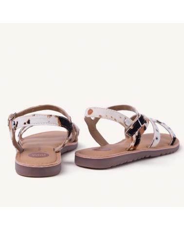 GIOSEPPO SANDALIAS GIOSEPPO 79266-KIMILILI CON ESTAMPADO ANIMAL VACA