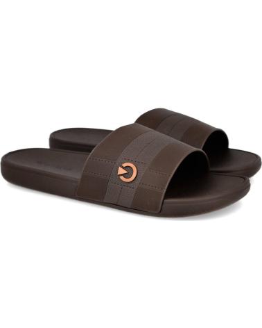 CARTAGO 12479 ATLANTA SLIDE AD CHANCLAS HOMBRE MARRON