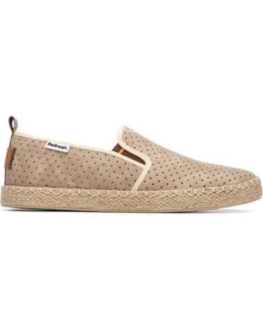 REFRESH ZAPATILLA SLIP-ON PERFORADA REFRESH 175561 TAUPE