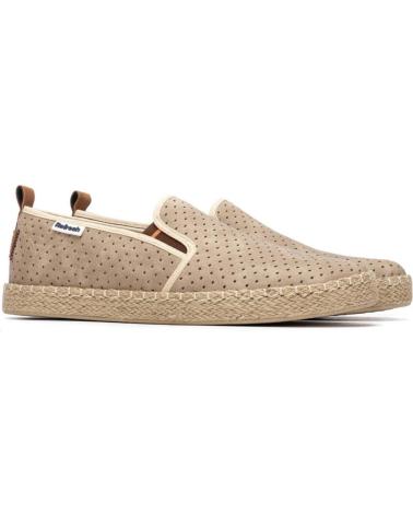 REFRESH ZAPATILLA SLIP-ON PERFORADA REFRESH 175561 TAUPE