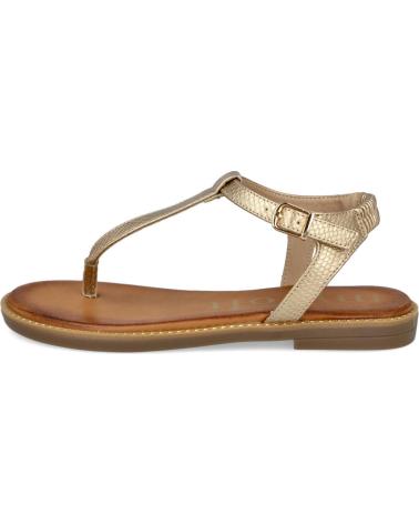 MYSOFT 26M035 SANDALIAS ESCLAVAS MUJER PLATINO