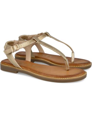 MYSOFT 26M035 SANDALIAS ESCLAVAS MUJER PLATINO