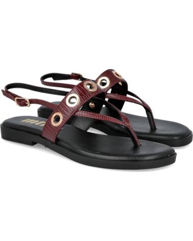 MTNG 55755-C595111 SANDALIAS PLANAS JATY MUJER BURDEOS