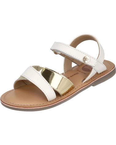 GIOSEPPO SANDALIAS GIOSEPPO 78945-VANSBRO EN PIEL CON ACABADO BRILLO BLANCO