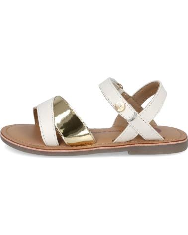 GIOSEPPO SANDALIAS GIOSEPPO 78945-VANSBRO EN PIEL CON ACABADO BRILLO BLANCO