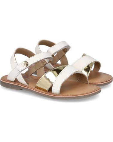 GIOSEPPO SANDALIAS GIOSEPPO 78945-VANSBRO EN PIEL CON ACABADO BRILLO BLANCO