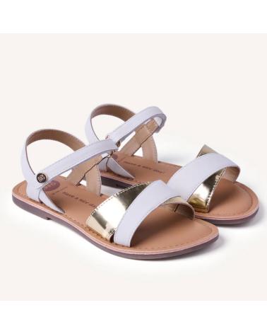 GIOSEPPO SANDALIAS GIOSEPPO 78945-VANSBRO EN PIEL CON ACABADO BRILLO BLANCO