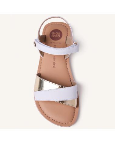 GIOSEPPO SANDALIAS GIOSEPPO 78945-VANSBRO EN PIEL CON ACABADO BRILLO BLANCO