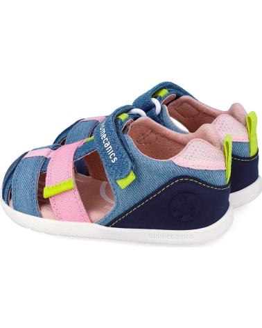 BIOMECANICS SANDALIA BIOMECANICS 262199 BAREFOOT URBAN JEANS-ROSA JEANSROSAC727