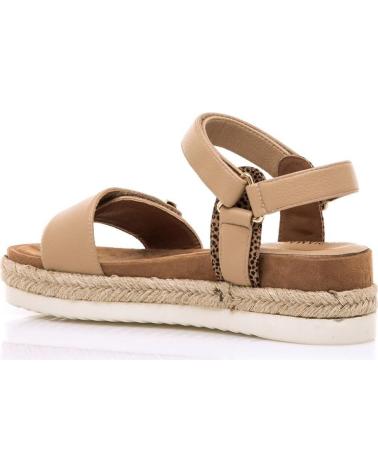 MARIA MARE SANDALIA 68744 CON CIERRE DE VELCRO Y PLATAFORMA CAMEL