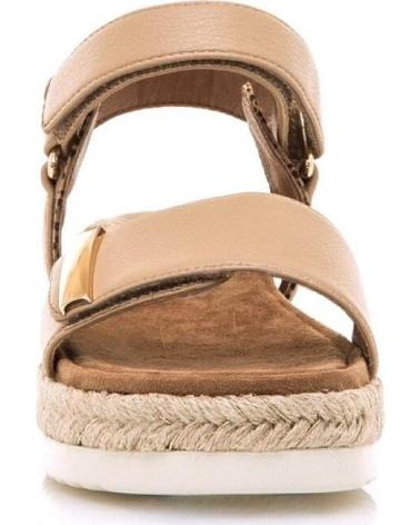 MARIA MARE SANDALIA 68744 CON CIERRE DE VELCRO Y PLATAFORMA CAMEL