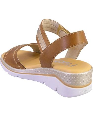 FLUCHOS SANDALIAS FLUCHOS F2427 EN PIEL CAMEL