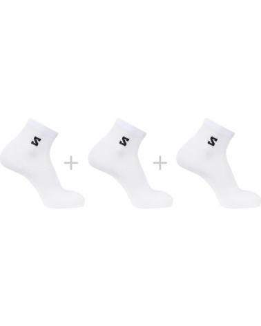 SALOMON CALCETINES EVERYDAY LITE QUARTER 3PACK LC2911800 BLANCO