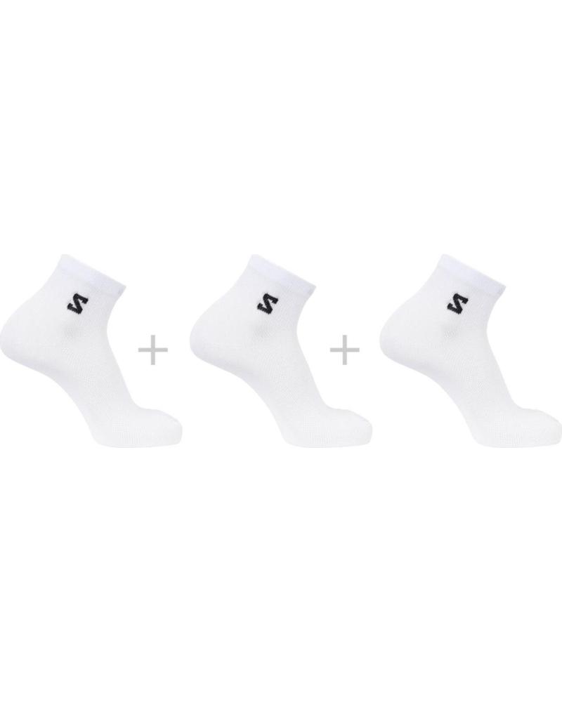SALOMON CALCETINES EVERYDAY LITE QUARTER 3PACK LC2911800 BLANCO