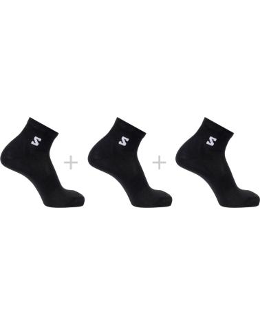 SALOMON CALCETINES UNISEX EVERYDAY LITE QUARTER 3PACK LC2911700 NEGRO