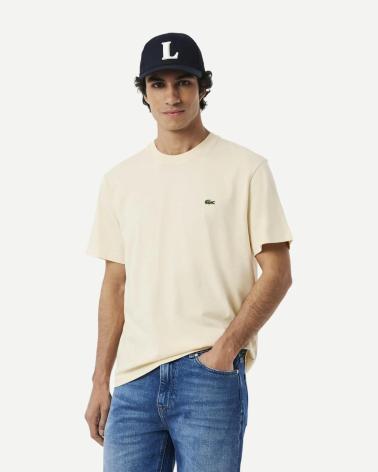LACOSTE CAMISETA TH7318 EN COLOR PARA HOMBRE BEIGE