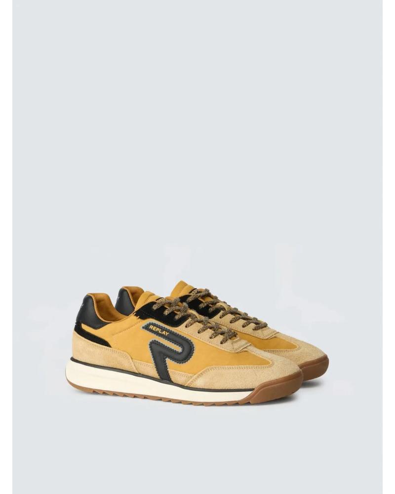 REPLAY ZAPATILLAS HOMBRE GMSIB BEIGE