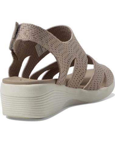 SKECHERS CUNAS MUJER 163420 TAUPE MARRóN