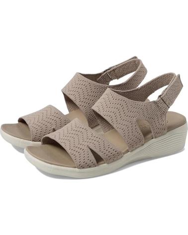 SKECHERS CUNAS MUJER 163420 TAUPE MARRóN