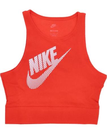 NIKE TOP DEPORTIVO PICANTE ROJO