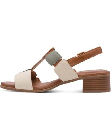 TAMARIS 88203 PIEL CUERO-VERDE CAMEL