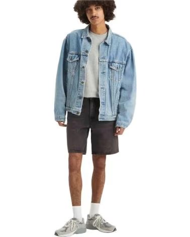 LEVIS PANTALÓN CORTO 468 LOOSE NEGRO