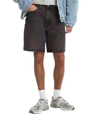 LEVIS PANTALÓN CORTO 468 LOOSE NEGRO