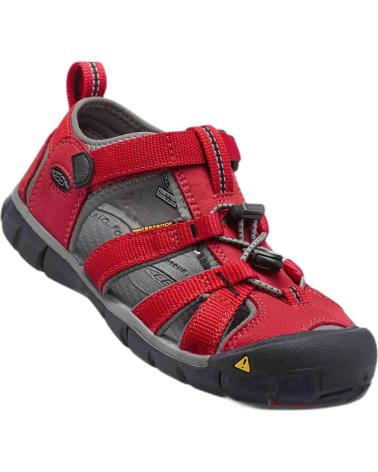 KEEN SANDALIAS EN PARA NINOS ROJO