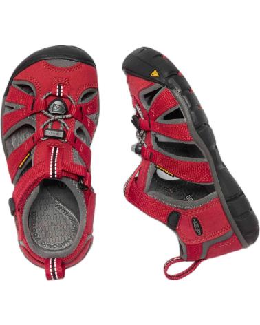 KEEN SANDALIAS EN PARA NINOS ROJO