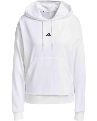 ADIDAS SUDADERA CON CAPUCHA JD7990 EN MULTICOLOR PARA MUJER WHITE-BLACK