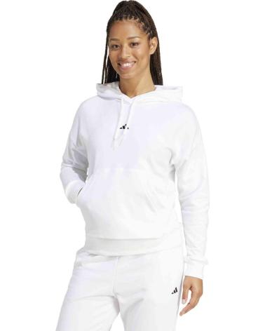 ADIDAS SUDADERA CON CAPUCHA JD7990 EN MULTICOLOR PARA MUJER WHITE-BLACK