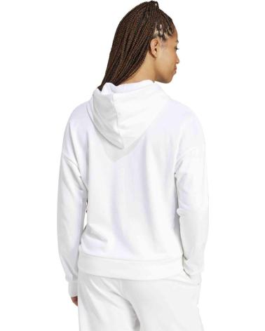 ADIDAS SUDADERA CON CAPUCHA JD7990 EN MULTICOLOR PARA MUJER WHITE-BLACK