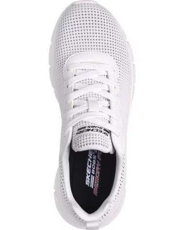 SKECHERS ZAPATILLAS 117346W EN BLANCO PARA MUJER WHITE KNIT