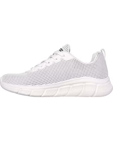 SKECHERS ZAPATILLAS 117346W EN BLANCO PARA MUJER WHITE KNIT