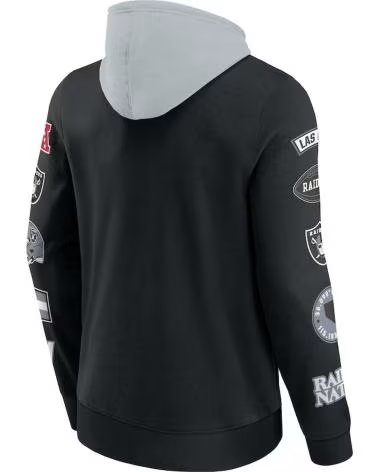 FANATICS SUDADERA CON CAPUCHA 02K6-361A-8D-NRC EN PARA UNISEX NEGRO