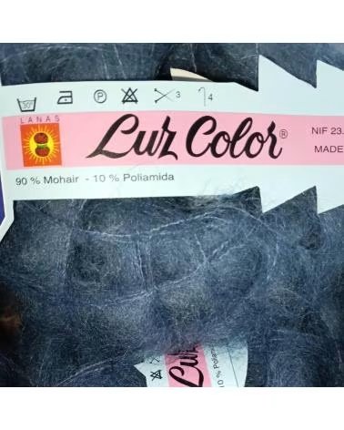 LUZ COLOR LOTE 20 OVILLOS LANA-MOHAIR 319 AZAFATA