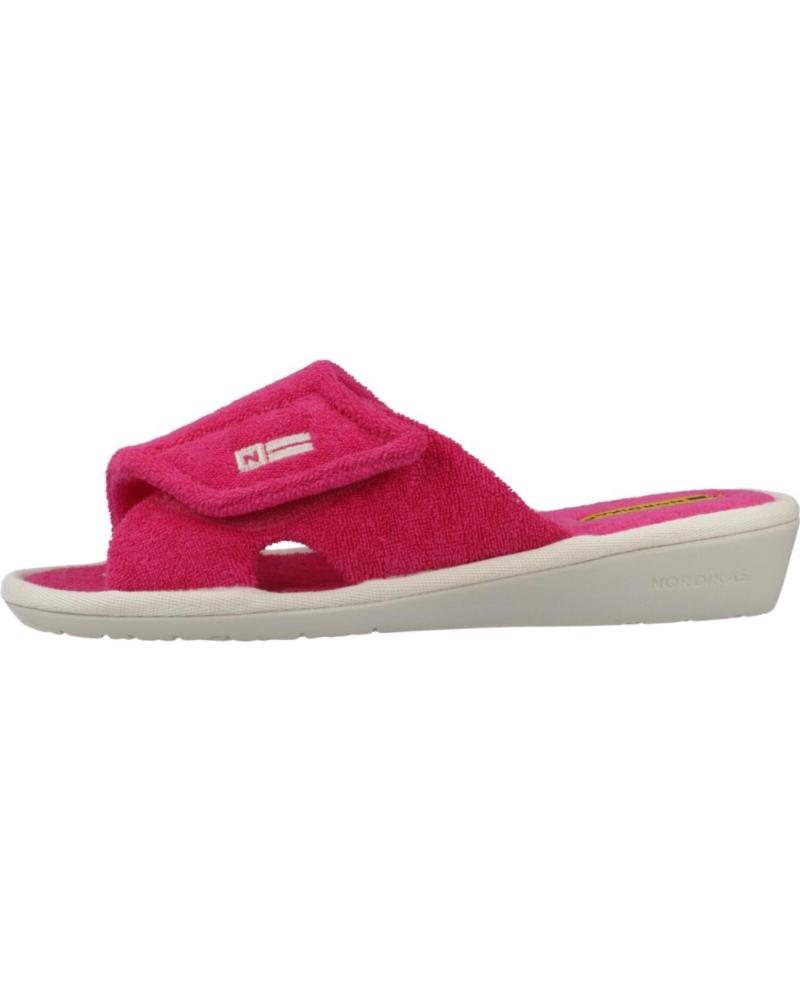 NORDIKAS ZAPATILLAS HOGAR MUJER MODELO TOP LINE SRA COLOR ROSA FUXIA